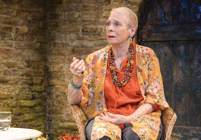Review: Paradise, at Hampstead Theatre Sara Kestelman as Amanda_photo Robert Day