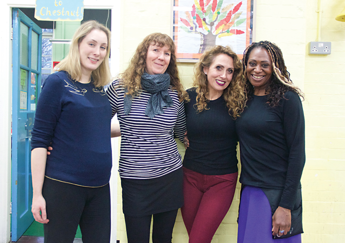 Teachers take on domestic violence Vagina Monologues_Rhyl school staff