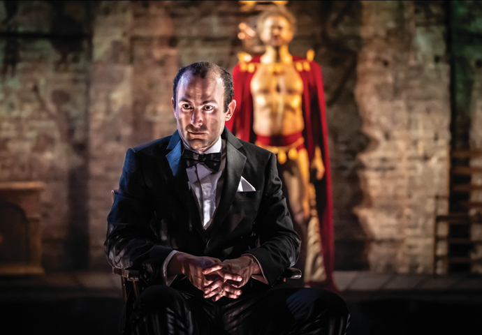 Review: Shipwreck, at Almeida Theatre Shipwreck Khalid Abdalla Photo credit Marc Brenner (8)