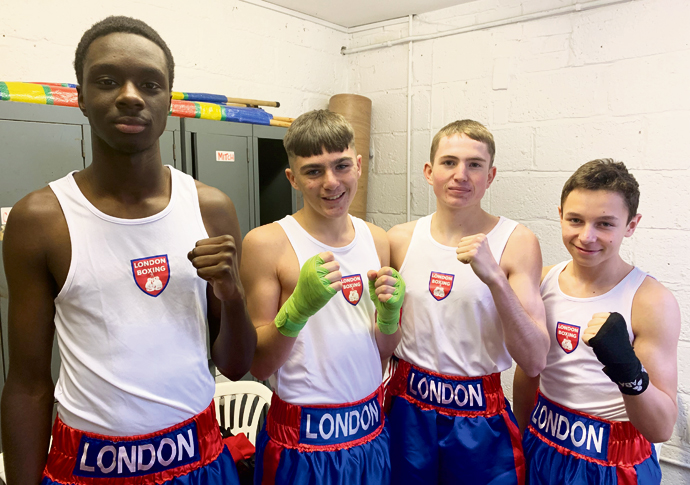 Matin Camara Bobby Moore Connor Daly and Harry Betteridge