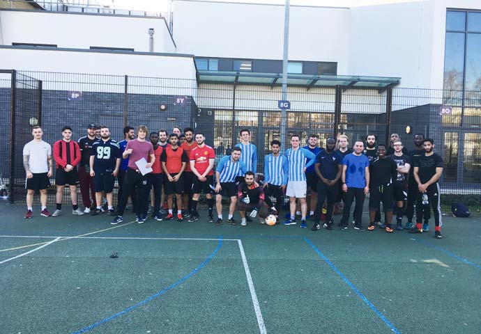 Robbie Boxing-Footballtournament