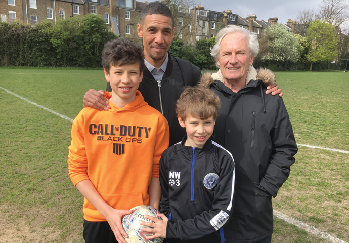 ‘Ghost’ midfielder is terrifying defenders Leon-HampsteadFC