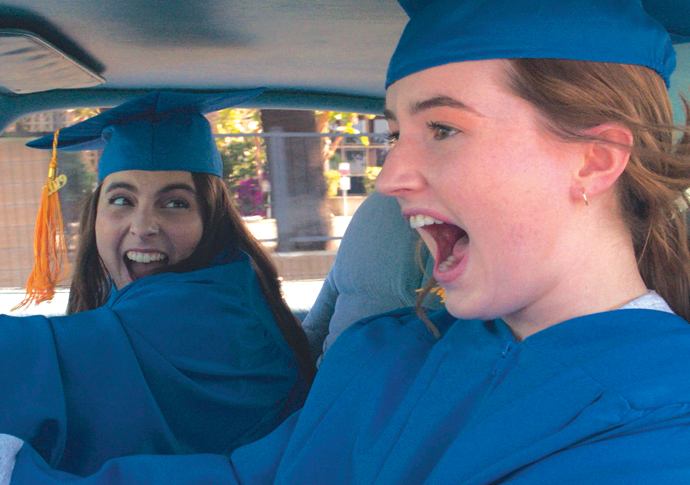 Grad all over in Booksmart BOOKSMART