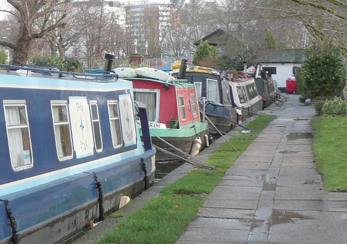Canal Boat Paddington