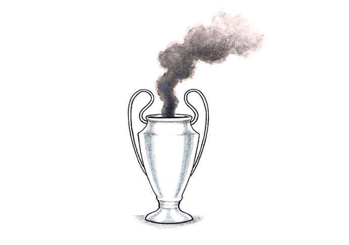 John Sadler - Football Climate cartoon