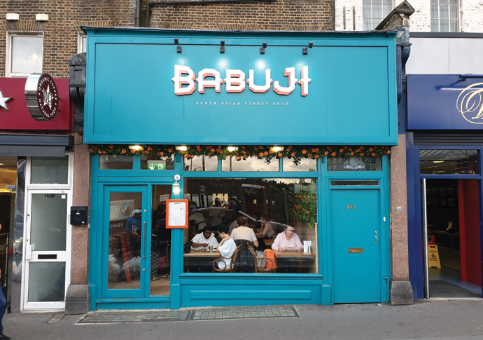 Babuji, where street food comes indoors Babuji Eating out
