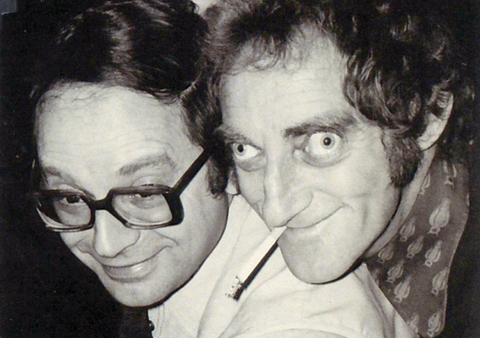 Homing in on ‘old school’ Isaaman Gerald Isaaman and Marty Feldman
