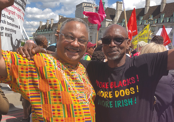 Anger and pain in a hostile environment Marc Wadsworth and Michael Braithwaite_Windrush