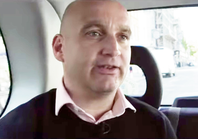 Struggling black cab drivers suffer ‘despair and anxiety’ Cabbie Chris Johnson