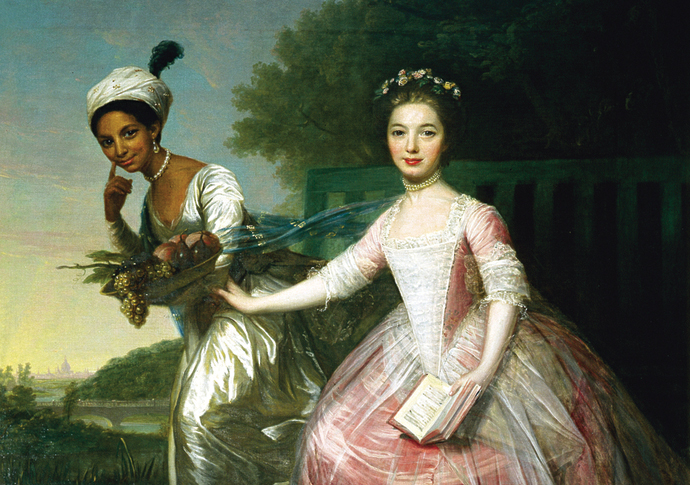 Treasures mapped Lady Elizabeth Murray and Dido Belle, once attributed to Zoffany