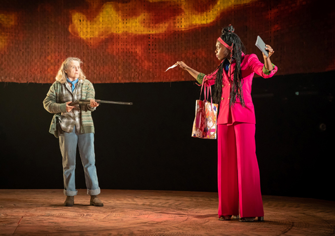 Review: Tree, at Young Vic Theatre Sinead Cusack and Joan yiola in Tree Credit Marc Brenner