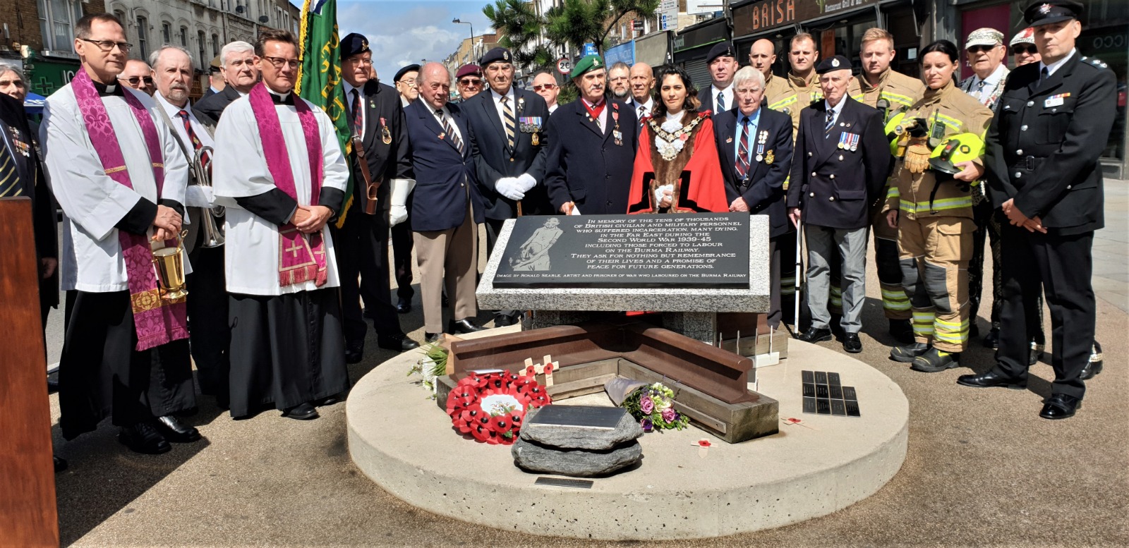 Prisoners of War remembered at Far East soldiers service | Westminster ...