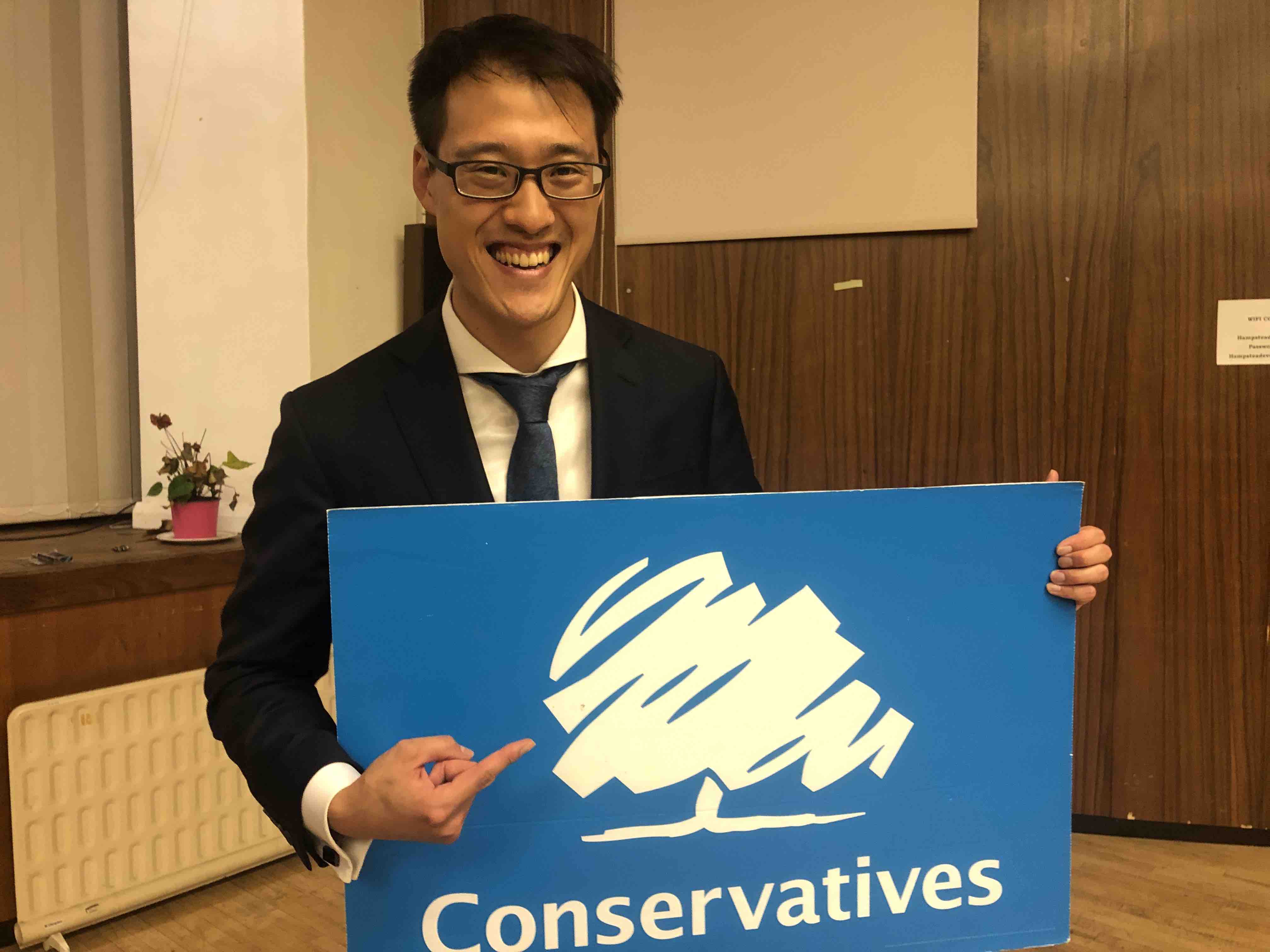 There are problems for Tory candidates Johnny Luk