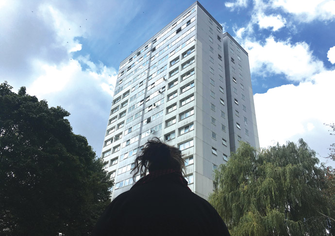 Anna Lowe – not her real name – at the Harvist estate