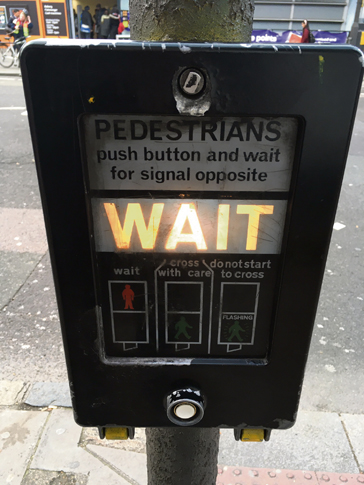 Do the buttons on pelican crossings really do anything? Pelican-crossing