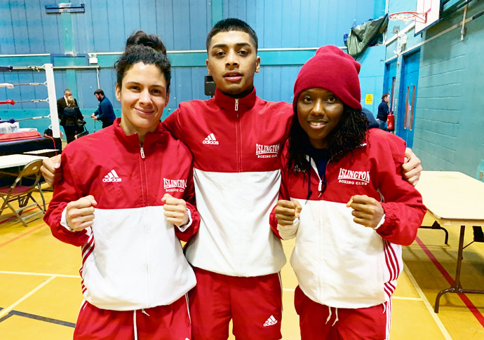 Trio in bid to be English champs Sunni Torgman - Ruhel Miah - Tessa Jones cutout