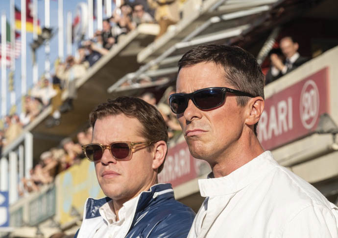 Matt Damon and Christian Bale