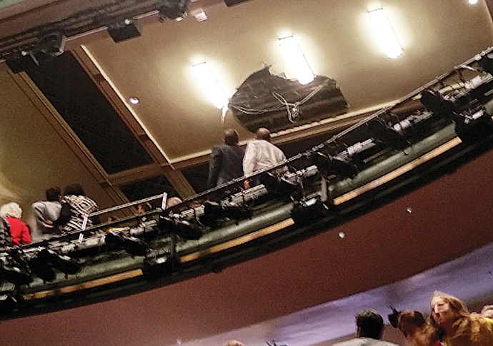 Piccadilly Theatre Theatre ceiling Credit Kieran Dunn