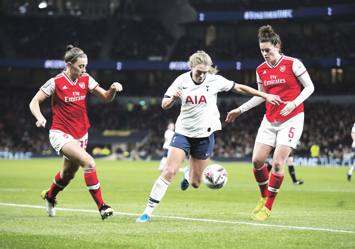 Tottenham Hotspur v Arsenal - Barclays FA Women's Super League