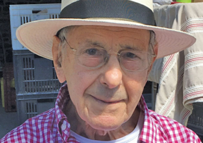 Upstairs at the film club, transplant pioneer who escaped Nazi Germany Leslie Brent
