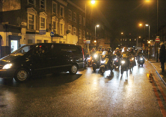 Taki Eddine Boudhane scooter escort
