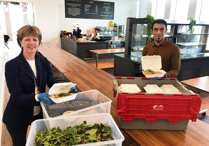 Daniel Estrada with council leader Rachael Robathan