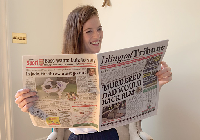 It’s official: the Tribune is Britain’s best! Rose Leslie new