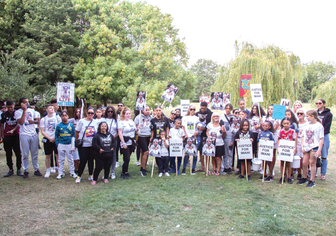 ‘We want justice for Imani’ Imani Allaway-Muir protest in Paradise Park