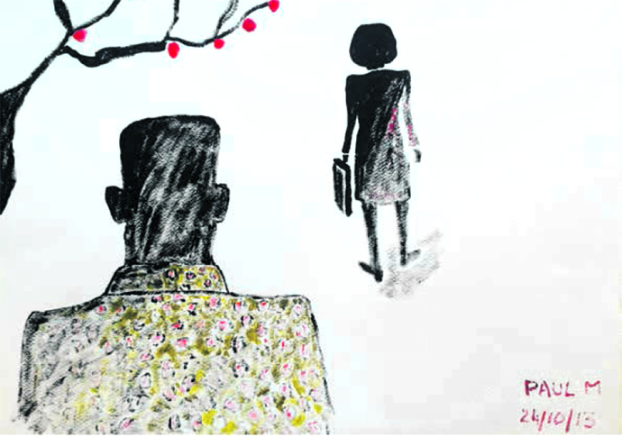 Outsiders looking in Going Away by Paul