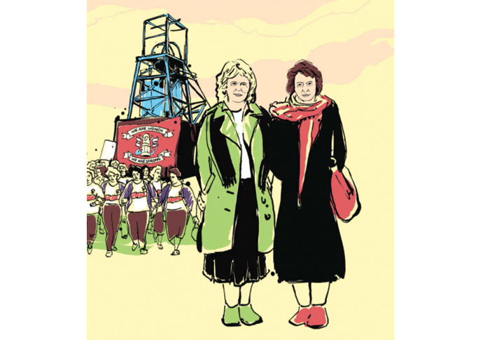 Anne Scargill and Betty Cook