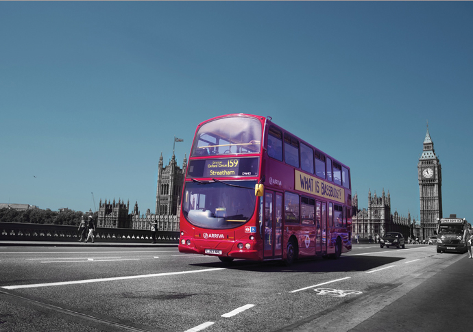 A fare of the heart London bus