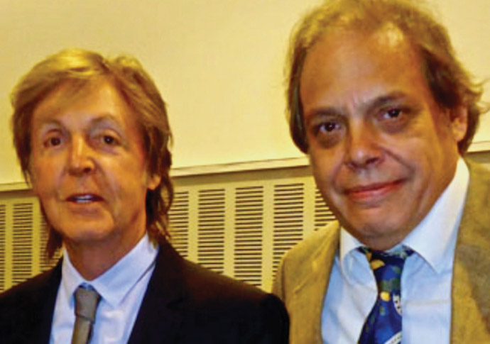 All you need is chutzpah David and Paul McCartney
