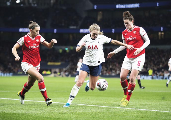 Rianna Dean. Photo- TOTTENHAM HOTSPUR FC IMG_5866