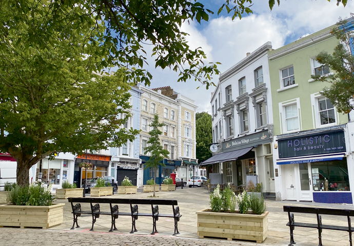 Belsize Village following beautifications copy