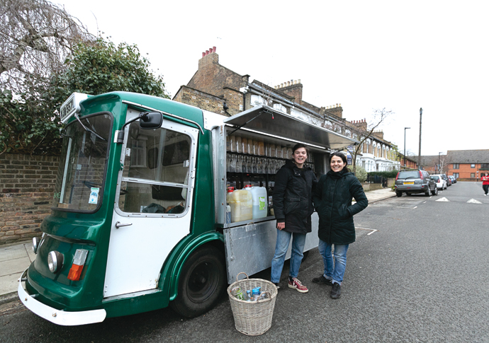 Eating Out: magic of ‘Charlie’ the milk float Fair well Jerilee Quintana and Claire Marchais