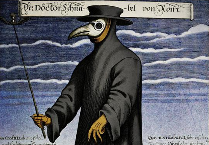 Another time, another plague The Plague Doctor_colour