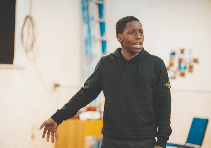 Lucy Popescu’s theatre news: and breathe; Raya; Boy with the Bee Jar; Today I’m Wiser Rehearsals for and breathe...David Jonsson. Photo - Isha Shah (2)