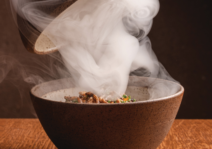 As restaurants are starved of staff, Akoko hits the sweet spot Smoked jollof rice carrot terrine Ivorian aubergine sauce