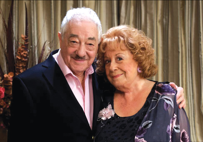 Unity Theatre will never be forgotten Frances Cuka and Harry Landis in Friday Night Dinner