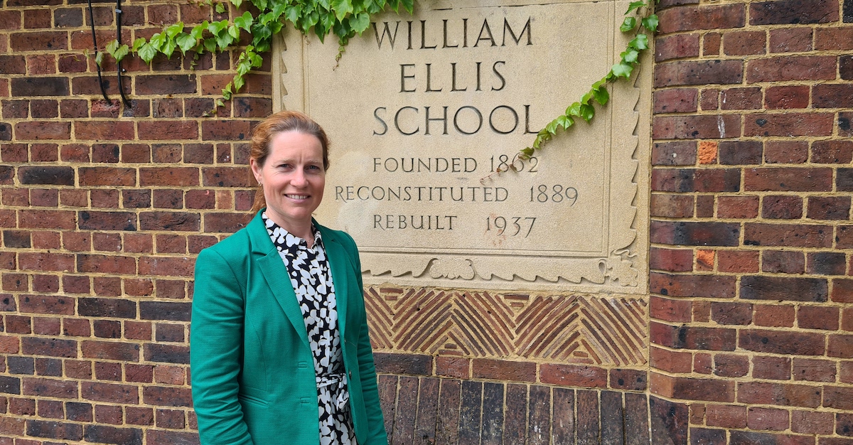 William Ellis’ new headteacher: ‘I want this school to create good sons and… fathers’ Izzy Jones William elllis head2