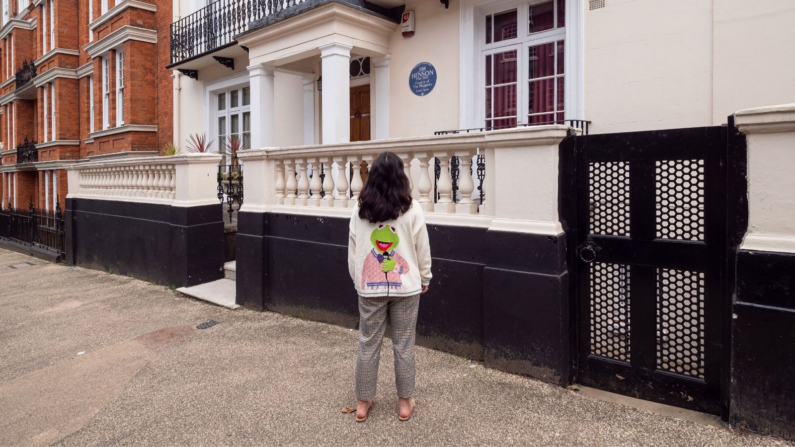Blue plaque muppets