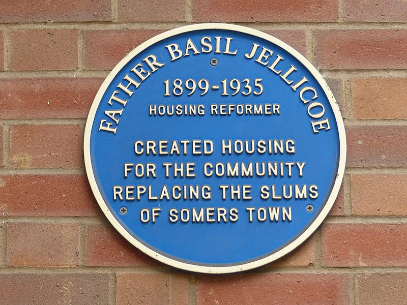 Remember Father Basil Jellicoe Father Jellicoe plaque