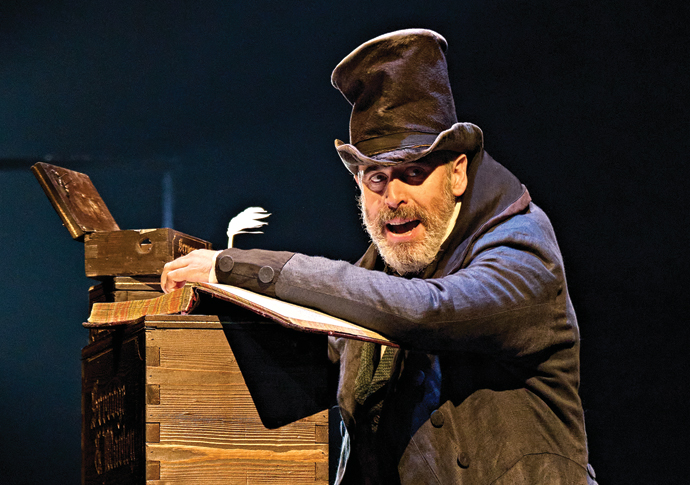 Stephen Mangan in A Christmas Carol Credit Manuel Harlan