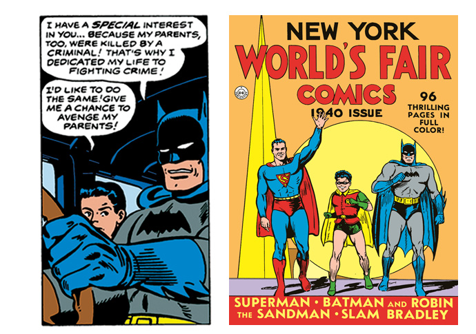 The riddle of the superhero orphans Batman