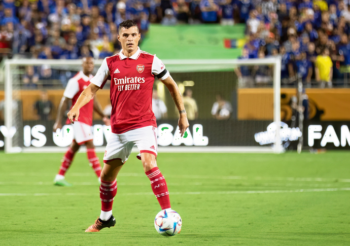 Forward thinking as Xhaka helps team to top spot Chelsea v Arsenal- FC Series - Camping World Stadium