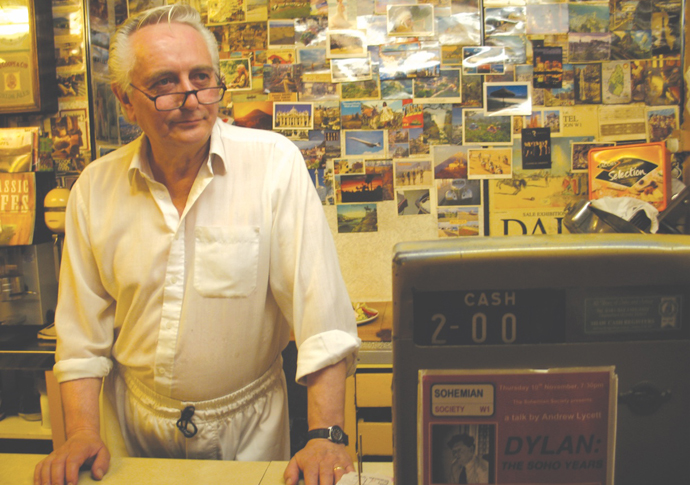 Harrington: Close your eyes and you can still see Lorenzo at the counter Lorenzo Marioni at the New Piccadilly Cafe