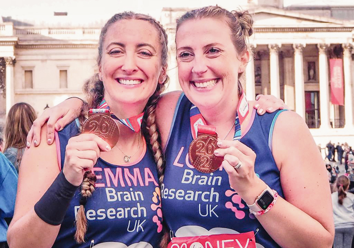 Emma Campbell and Louise Looney