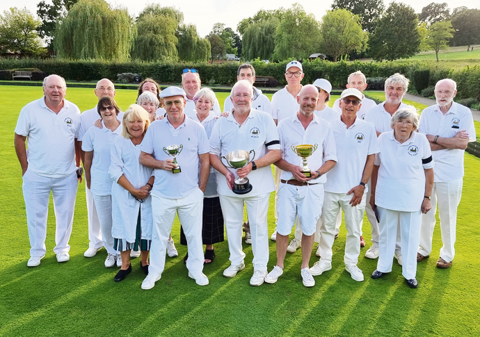 Members from Parliament Hill Bowls Club
