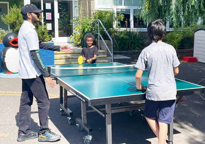 Pro Touch HAF - Table tennis at Gospel Oak School