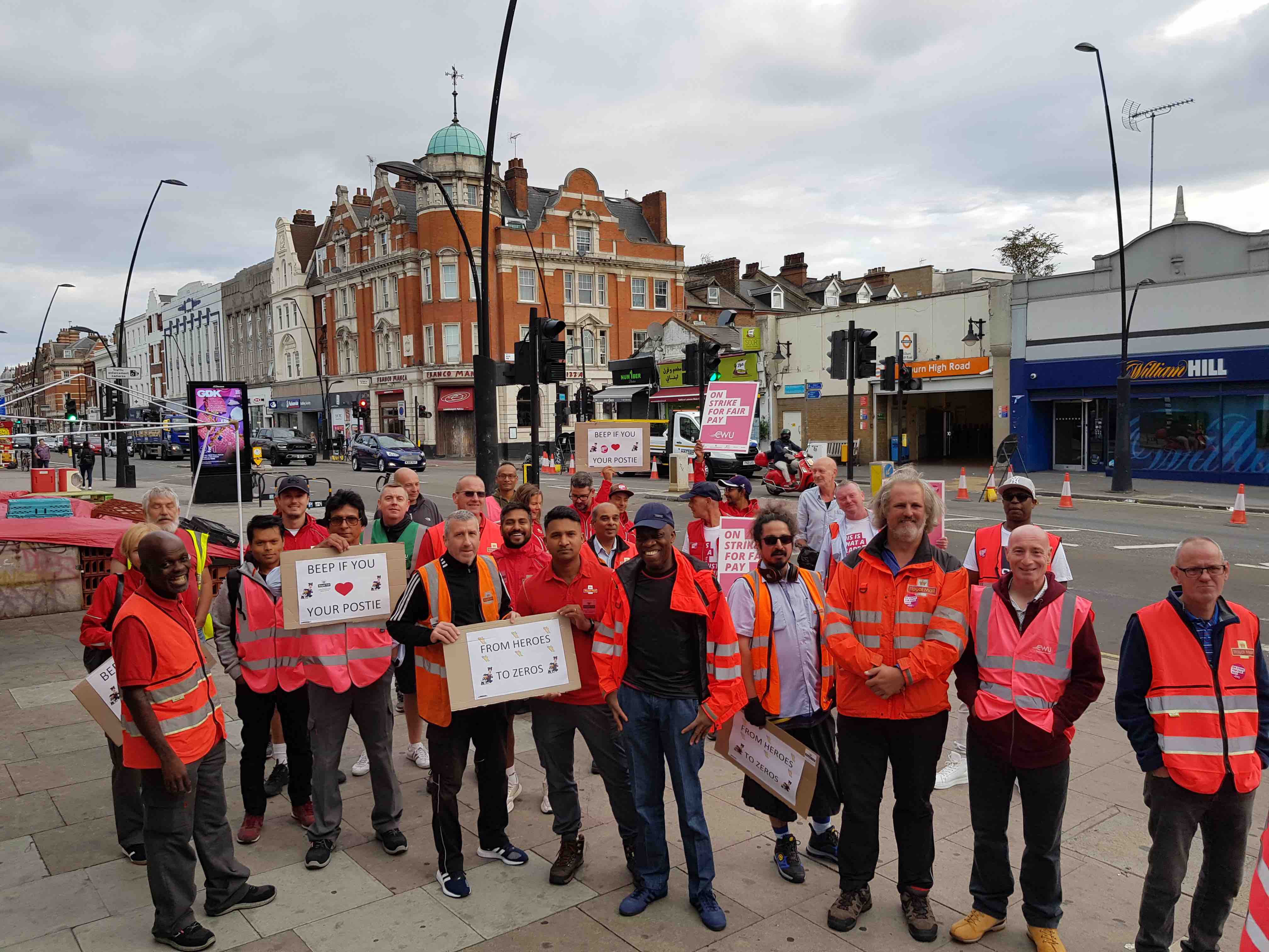 Postal workers deserve our support postal worker strike kilburn